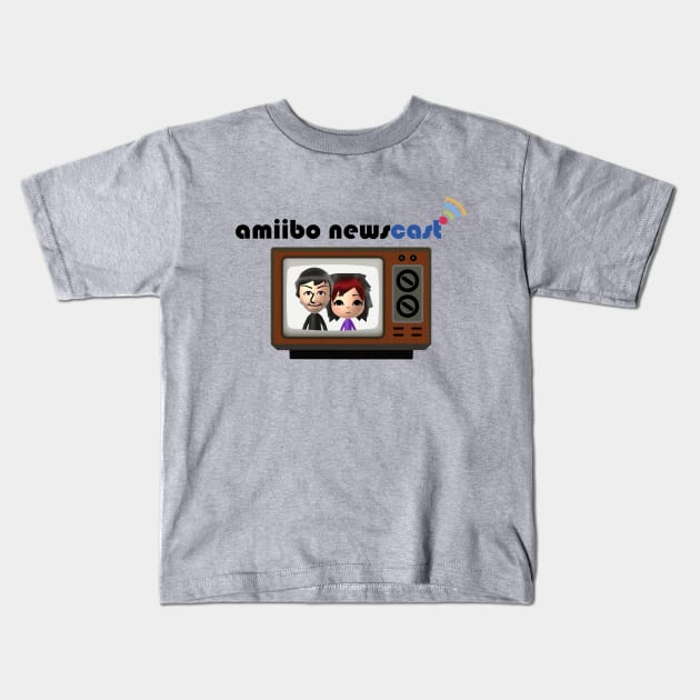 Amiibo Newscast Shirt Kids T-Shirt by NintendoInquirer